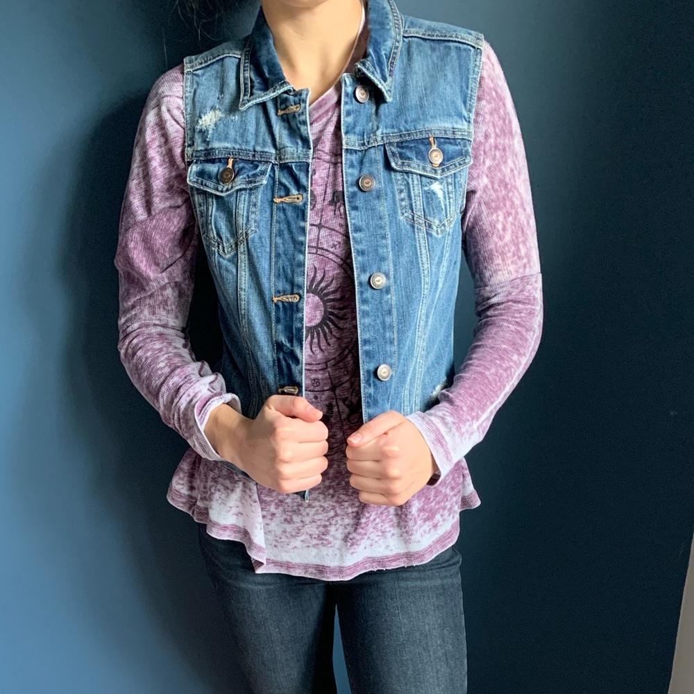 Hollister Jean Vest